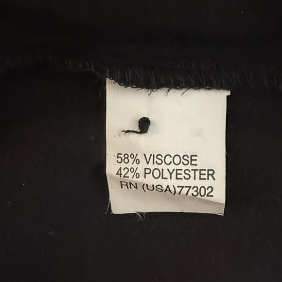 Zara Black V-Neck Blouse - Picture 4 of 6